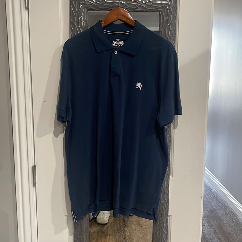 Express Mens polo T-shirt navy